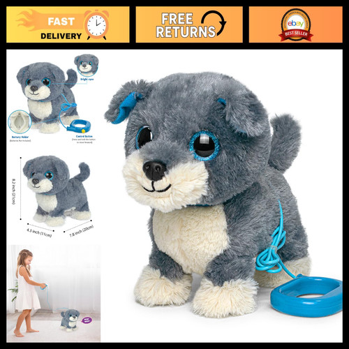 Interactive walking dog toy - walking,
